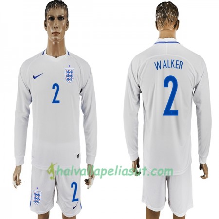 Jalkapallo Pelipaidat Englanti Walker 2 World Cup 2018 Kotipaita Pitkähihainen